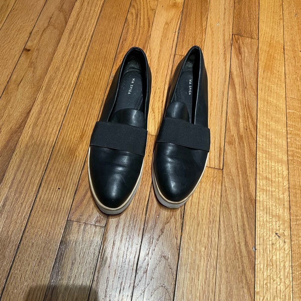 Spiga Tyson Slip On Sneaker Casual Leather Fashion Sneakers moccasins minimalist - Picture 2 of 10